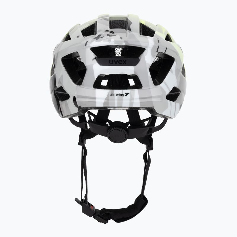 Cască de ciclism pentru copii UVEX Air Wing 2 neon yellow/black 4