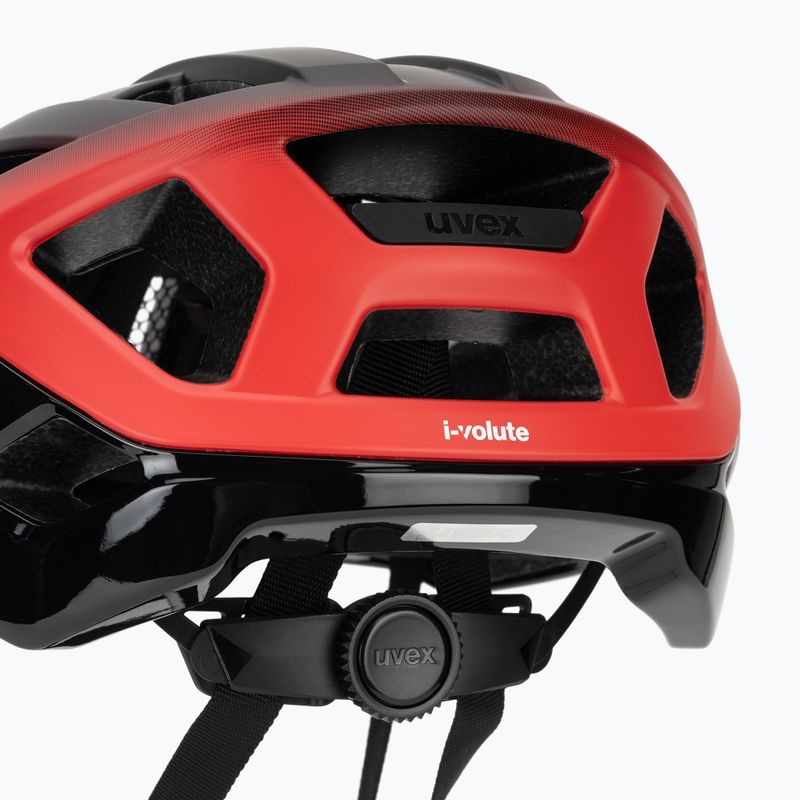 Cască de bicicletă UVEX I-Volute black/red matte 8