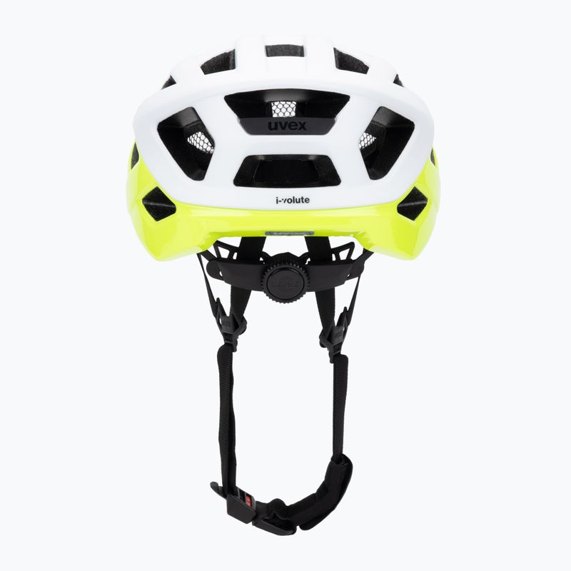 Cască de bicicletă UVEX I-Volute white/neon yellow matt 4