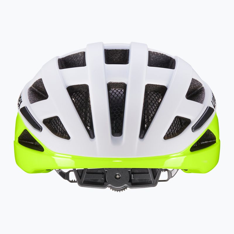 Cască de bicicletă UVEX I-Volute white/neon yellow matt 2