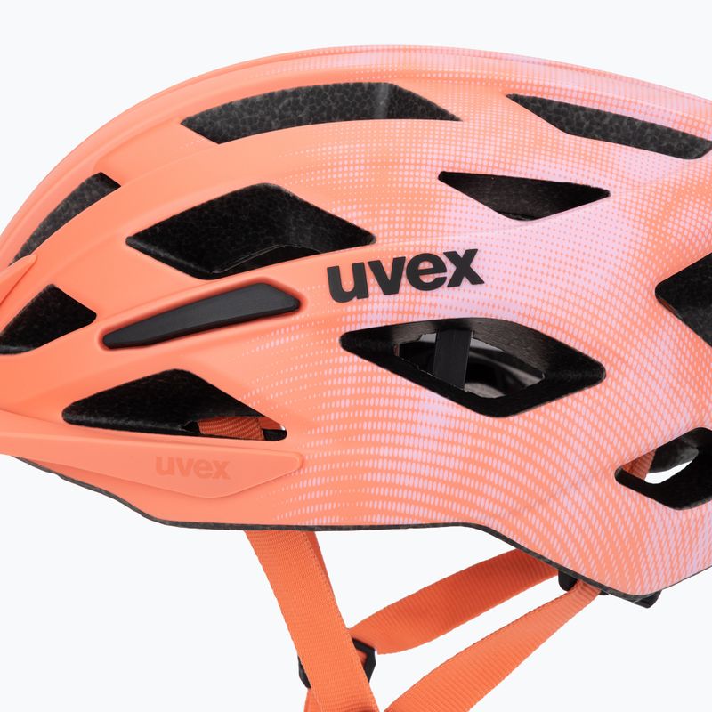 Cască de ciclism pentru copii UVEX Air Wing 2 CC coral/strawberry matt 7
