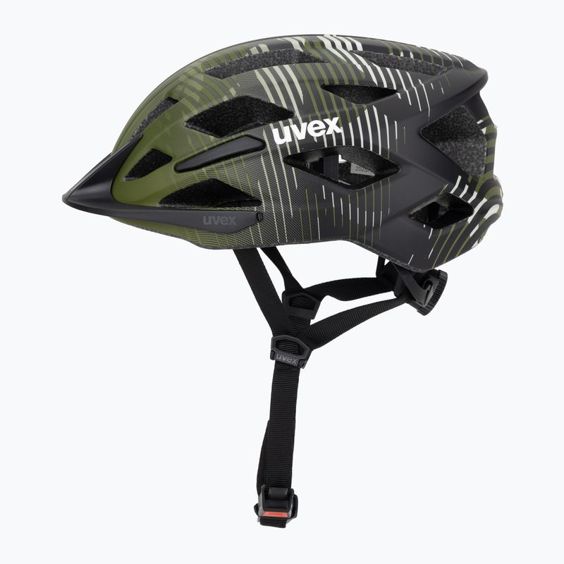 Cască de ciclism pentru copii UVEX Air Wing 2 CC dark olive/black matt 3