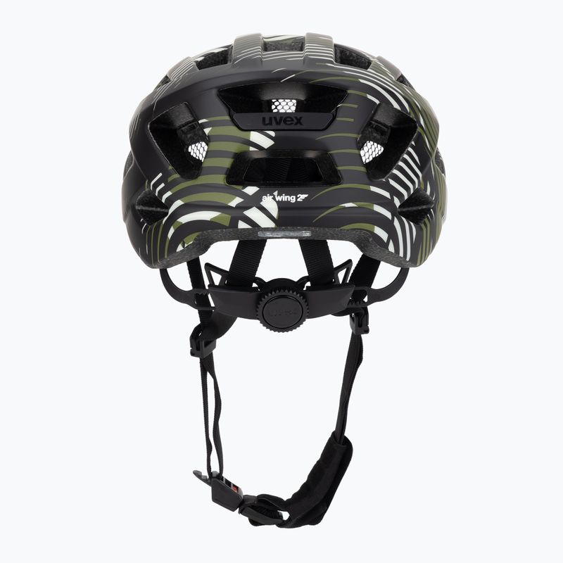 Cască de ciclism pentru copii UVEX Air Wing 2 CC dark olive/black matt 4
