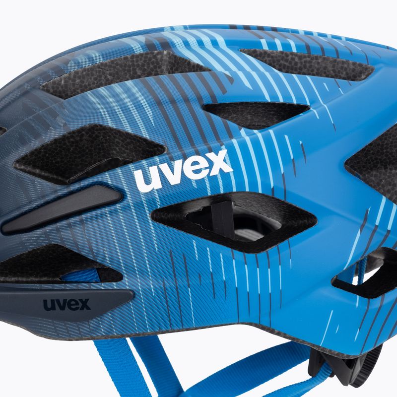 Cască de ciclism pentru copii UVEX Air Wing 2 CC dusk/bubble blue matt 7