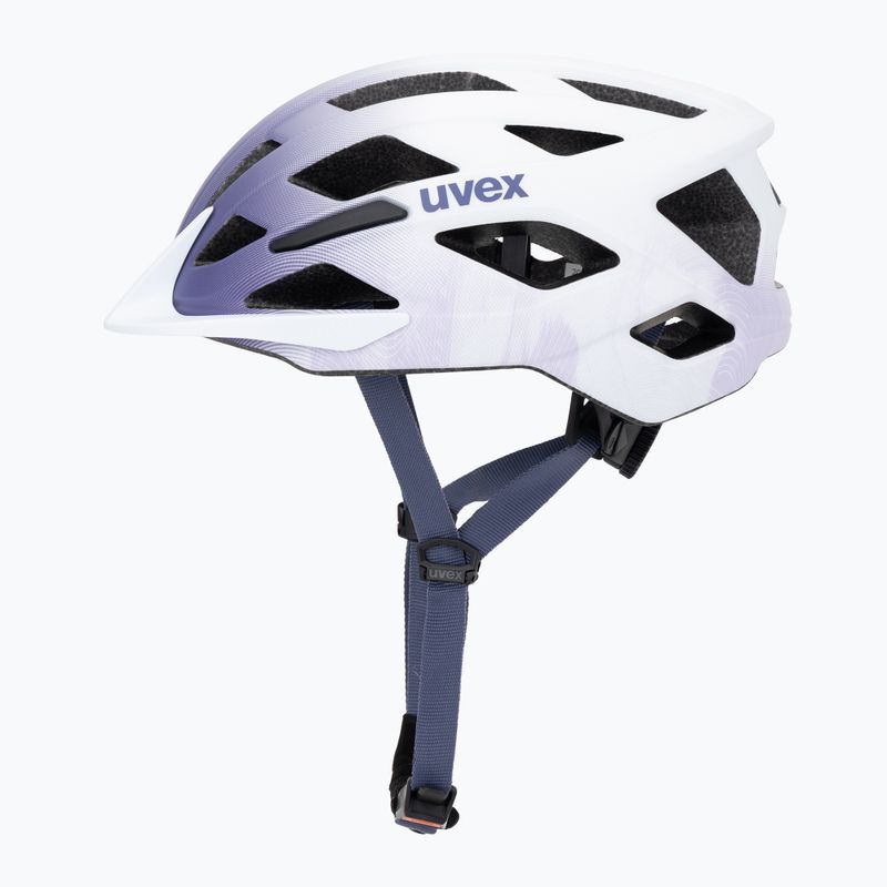 Cască de ciclism pentru copii UVEX Air Wing 2 CC lilac/white matt 3