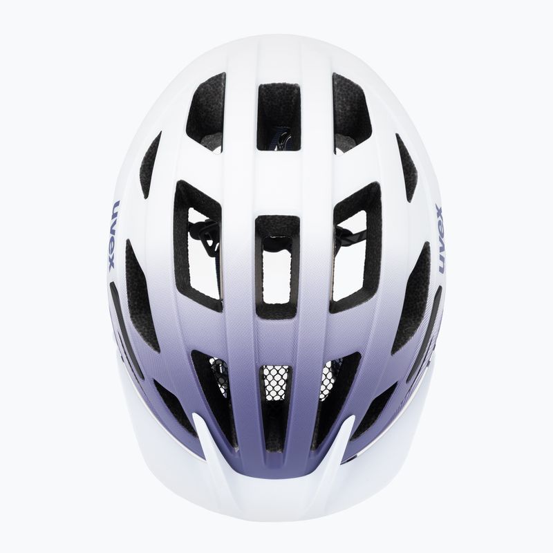 Cască de ciclism pentru copii UVEX Air Wing 2 CC lilac/white matt 6