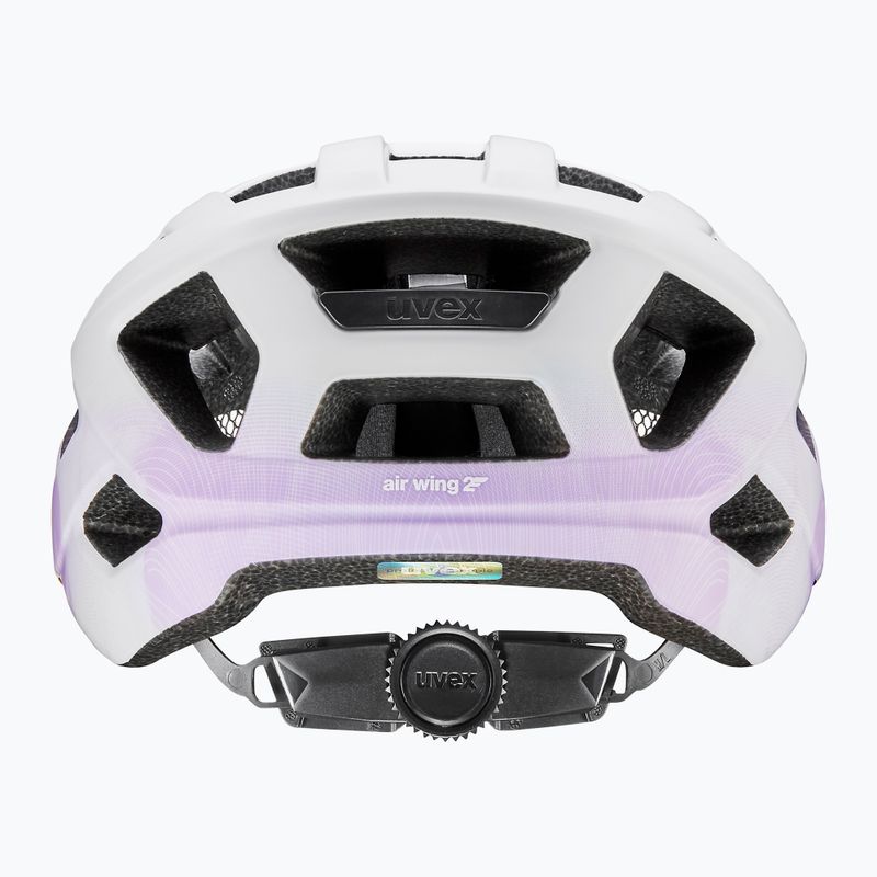 Cască de ciclism pentru copii UVEX Air Wing 2 CC lilac/white matt 3