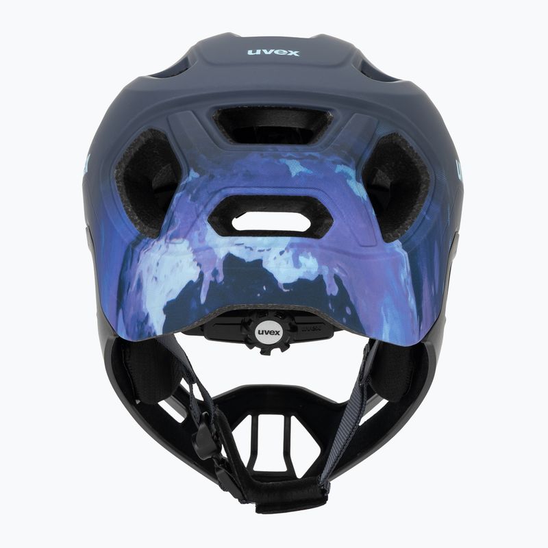 Cască de ciclism pentru copii UVEX React Fullface Jr dusk blue matt 4