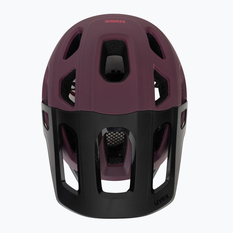 Cască de ciclism pentru copii UVEX React Fullface Jr cranberry matt 6
