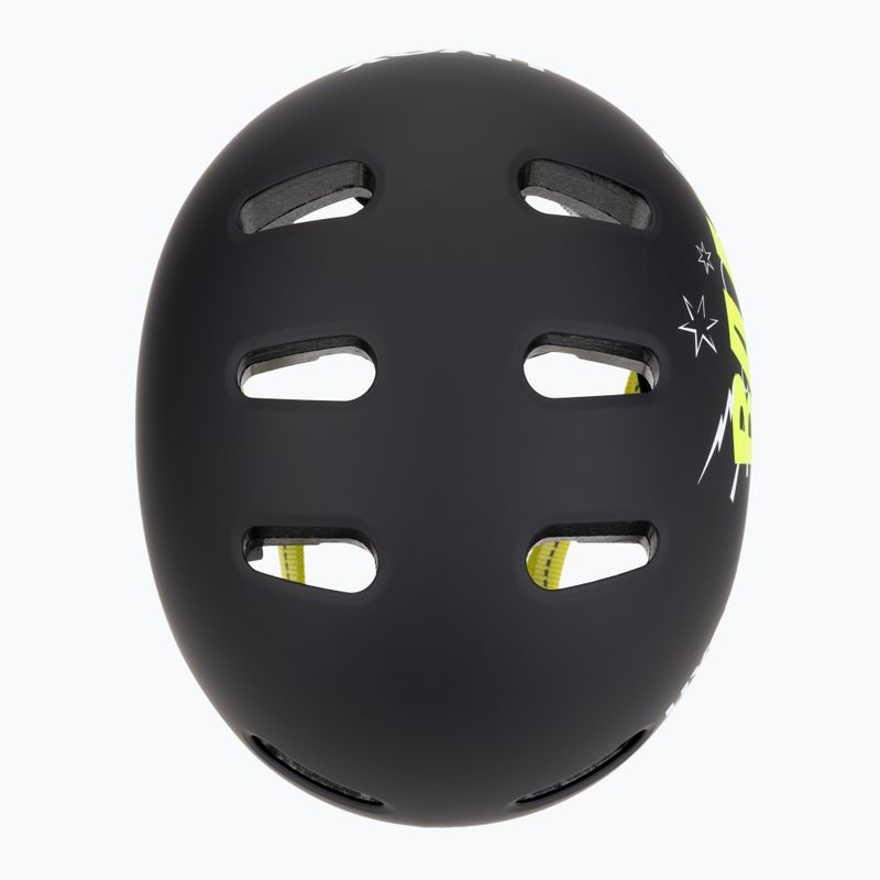 Cască pentru copii UVEX Kid 4 Style bam black/lime matt 6