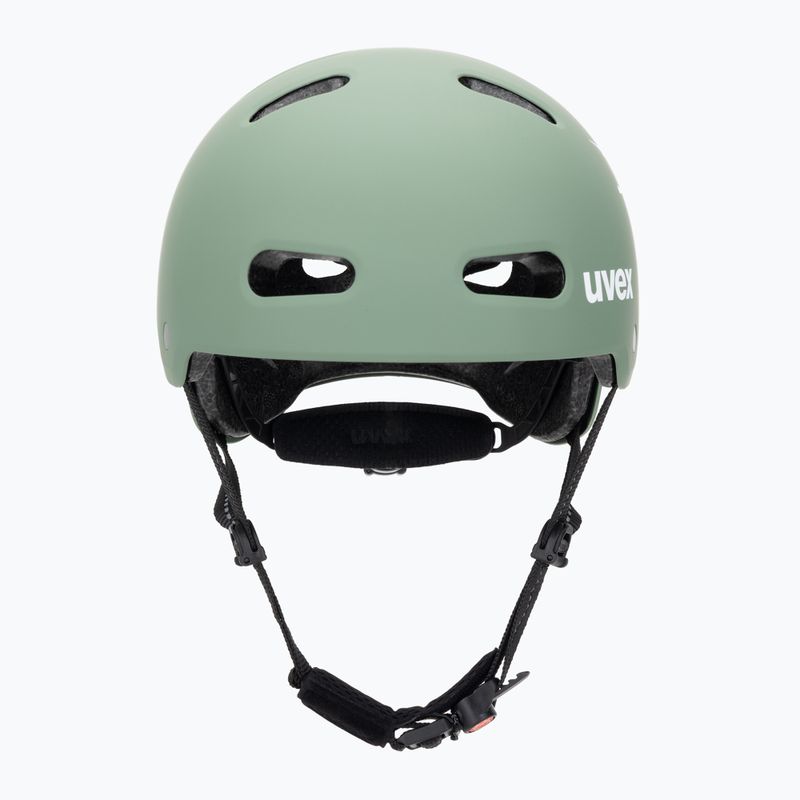 Cască pentru copii UVEX Kid 4 Style bam moss green/papaya matt 2