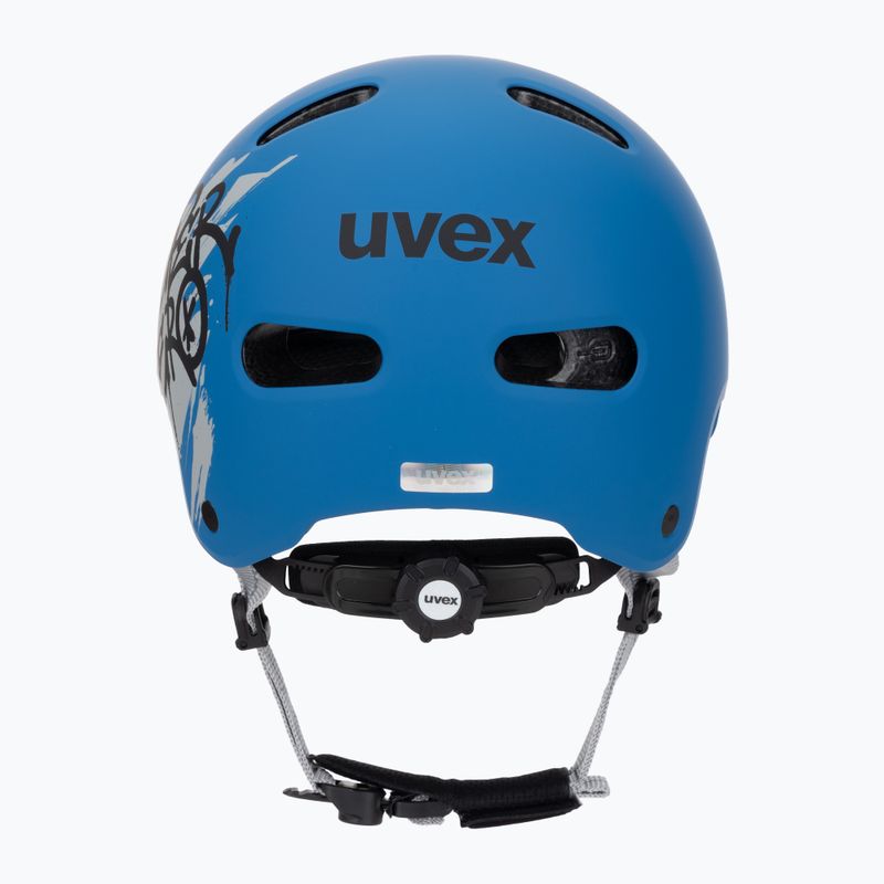 Cască pentru copii UVEX Kid 4 Style super hero blue matt 4