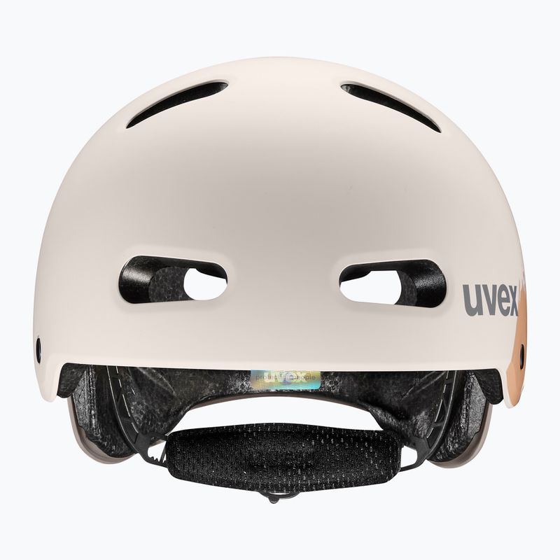 Cască pentru copii UVEX Kid 4 Style super hero warm grey matt 2