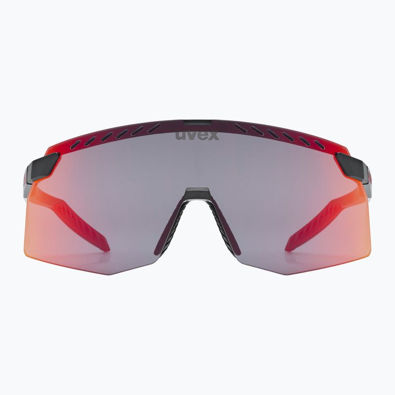 Ochelari de soare UVEX Pace Stage black matt/mirror red 3
