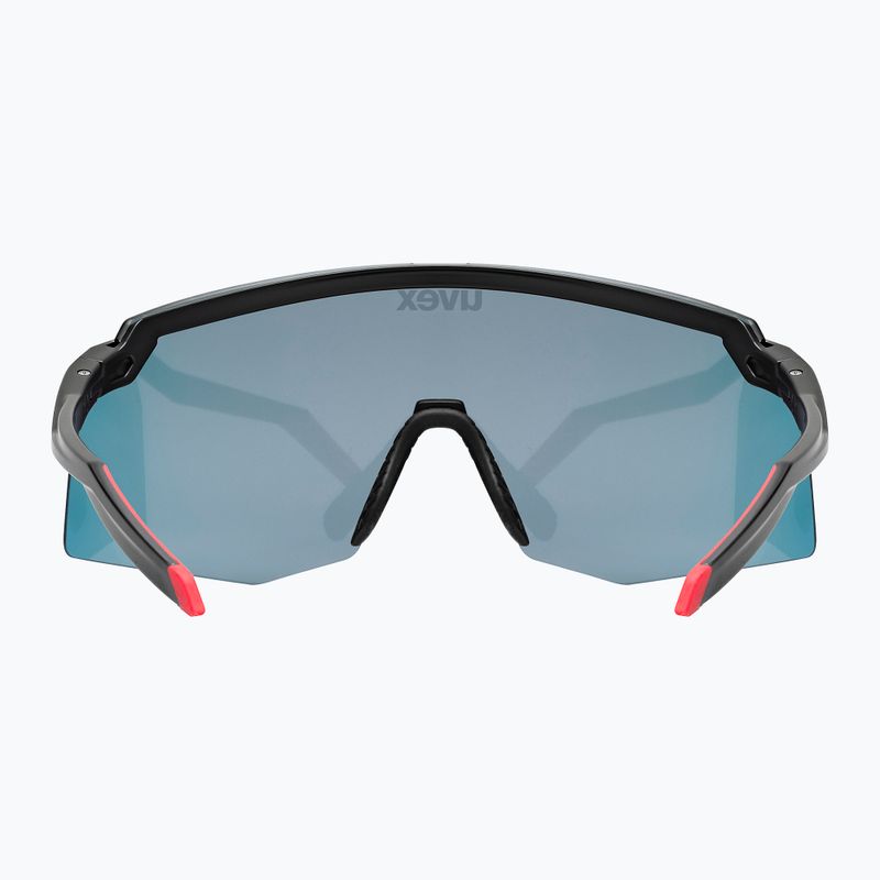 Ochelari de soare UVEX Pace Stage black matt/mirror red 4