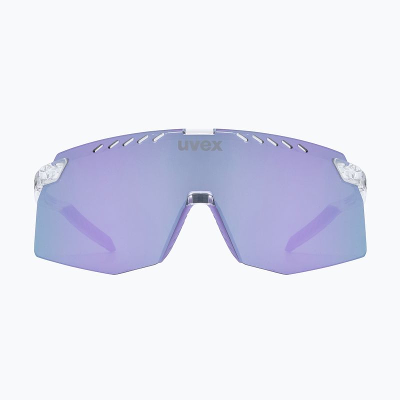 Ochelari de soare UVEX Pace Stage Small clear/mirror pink 3