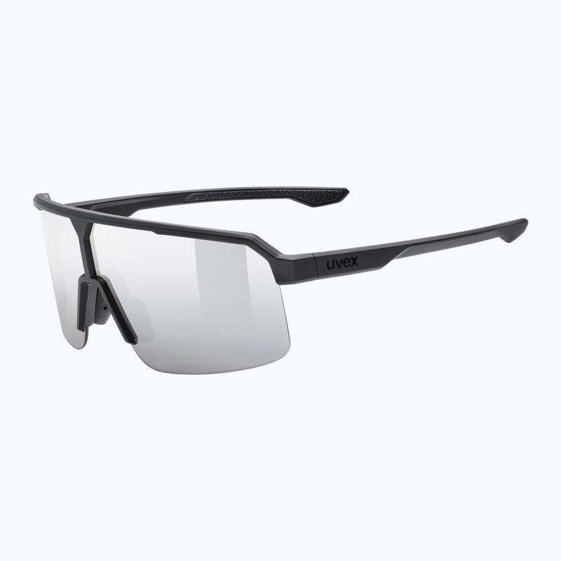 Ochelari de soare UVEX Ramp black matt/mirror silver