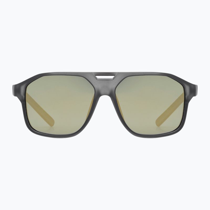 Ochelari de soare pentru copii UVEX Cosmic Jr smoke matt/mirror gold 2