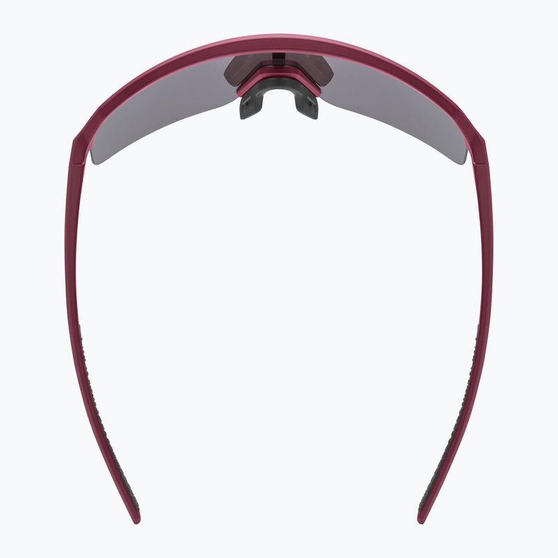 Ochelari de soare UVEX Ramp burgundy matt/mirror rose 5