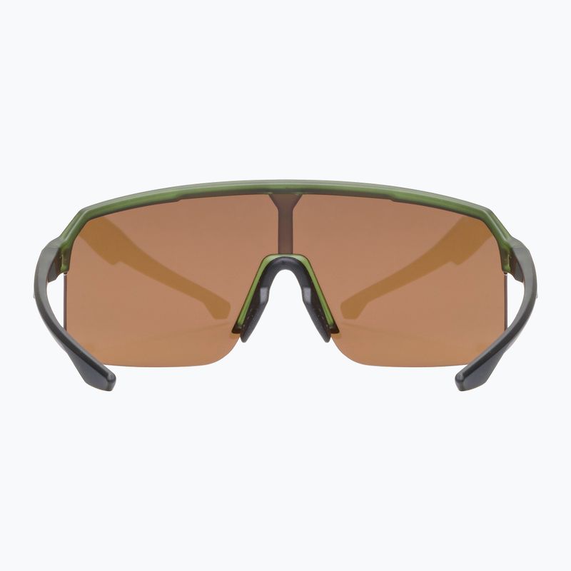 Ochelari de soare UVEX Ramp olive matt/mirror gold 4