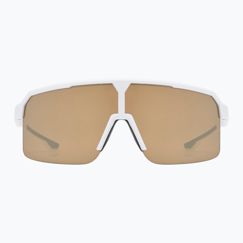Ochelari de soare UVEX Ramp white matt/mirror gold 3