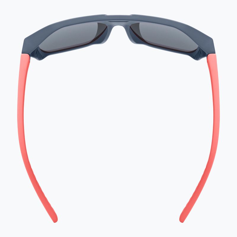 Ochelari de soare pentru copii UVEX Cosmic Jr blue red matt/mirror purple 4