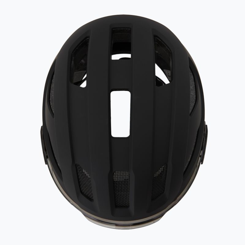Cască de ciclism UVEX Stride Visor black matt/lite mirror silver 6