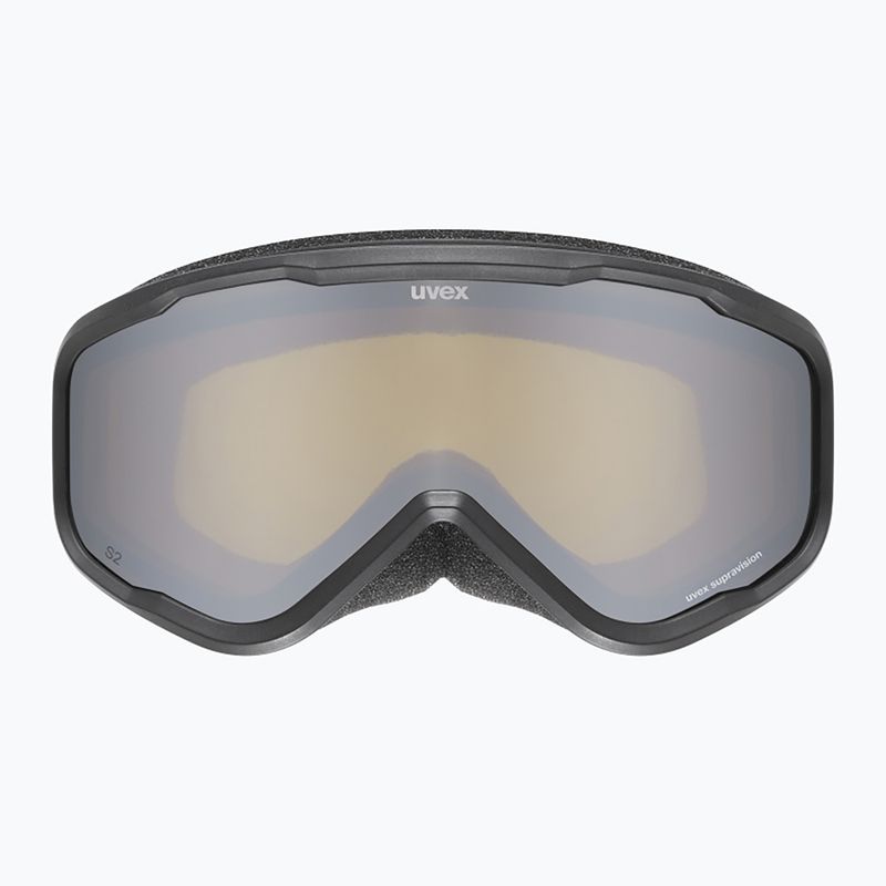Ochelari de schi pentru copii UVEX Speedy Nova FM S2 black matt/mirror silver 2