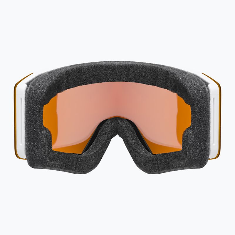 Ochelari de schi UVEX Ignite LG S2 white matt/orange 3