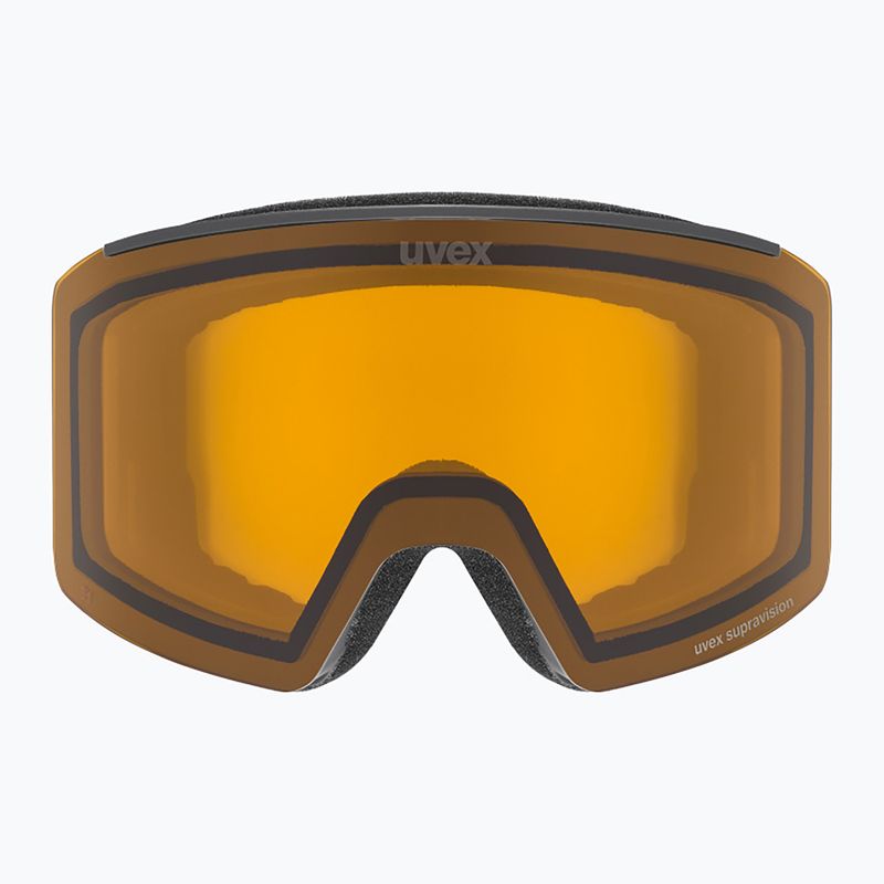 Ochelari de schi UVEX Ignite LG S2 black Mmatt/yellow 2