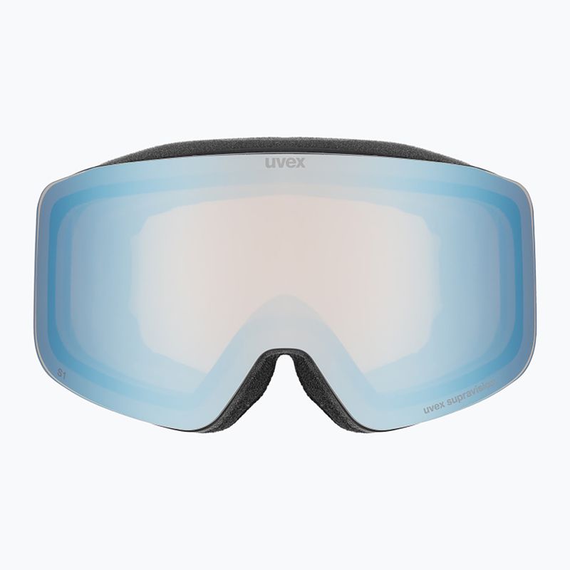 Ochelari de schi pentru copii UVEX Pwdr FM Jr S2 black matt/mirror sapphire 2