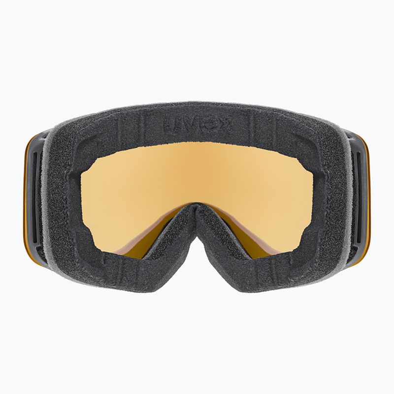 Ochelari de schi pentru copii UVEX Pwdr FM Jr S2 black matt/mirror sapphire 3