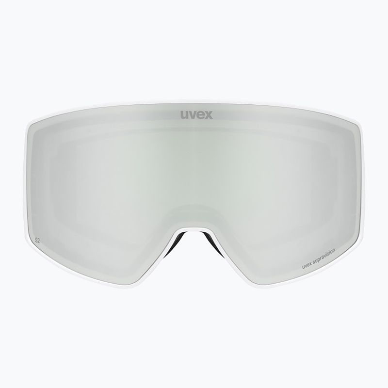 Ochelari de schi UVEX Scenic FM S2 white matt/mirror silver 2