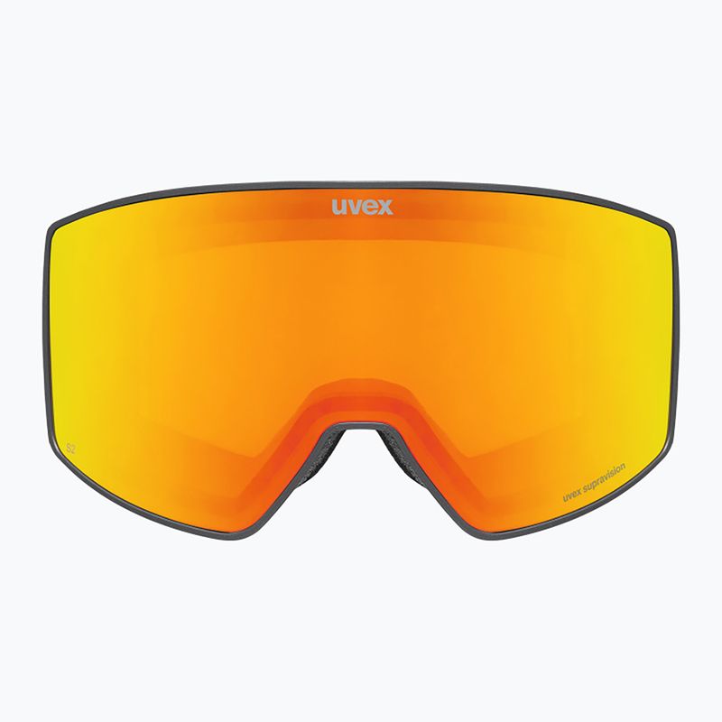 Ochelari de schi UVEX Scenic FM S2 black matt/mirror red 2