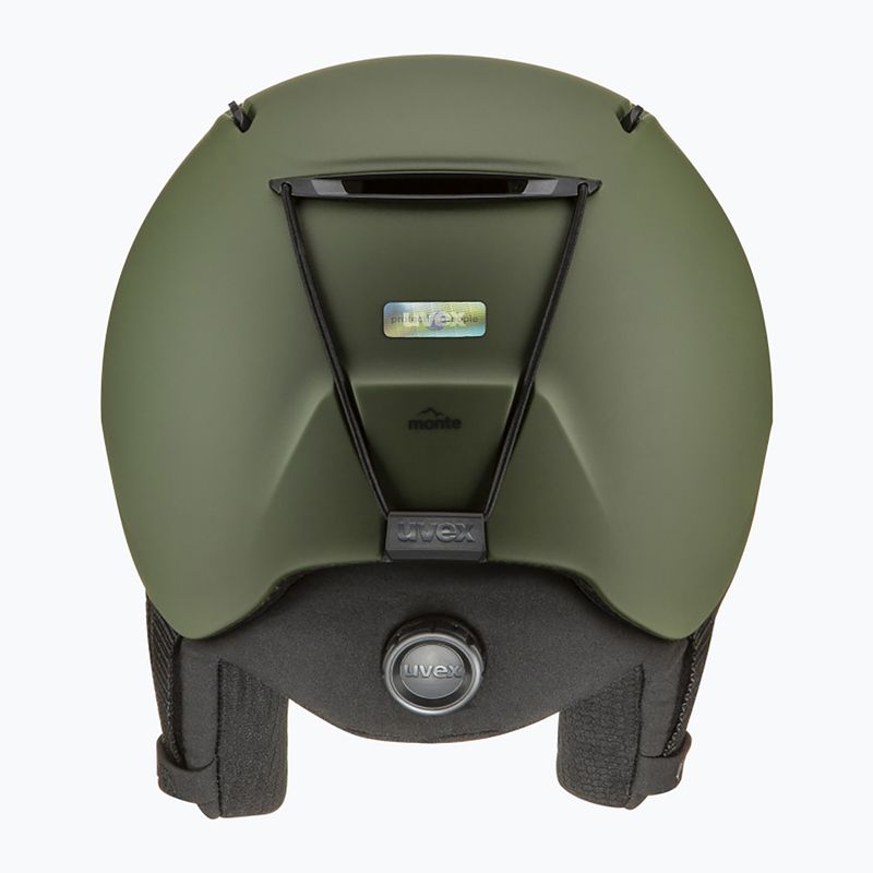 Cască de schi UVEX Monte LT khaki matt 3