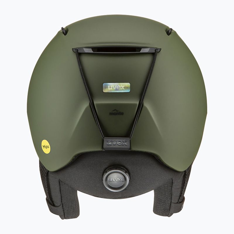 Cască de schi UVEX Monte LT MIPS khaki matt 3