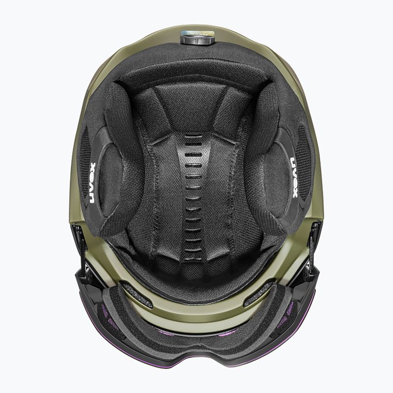 Cască de schi UVEX Horizon CV black/khaki matt 5