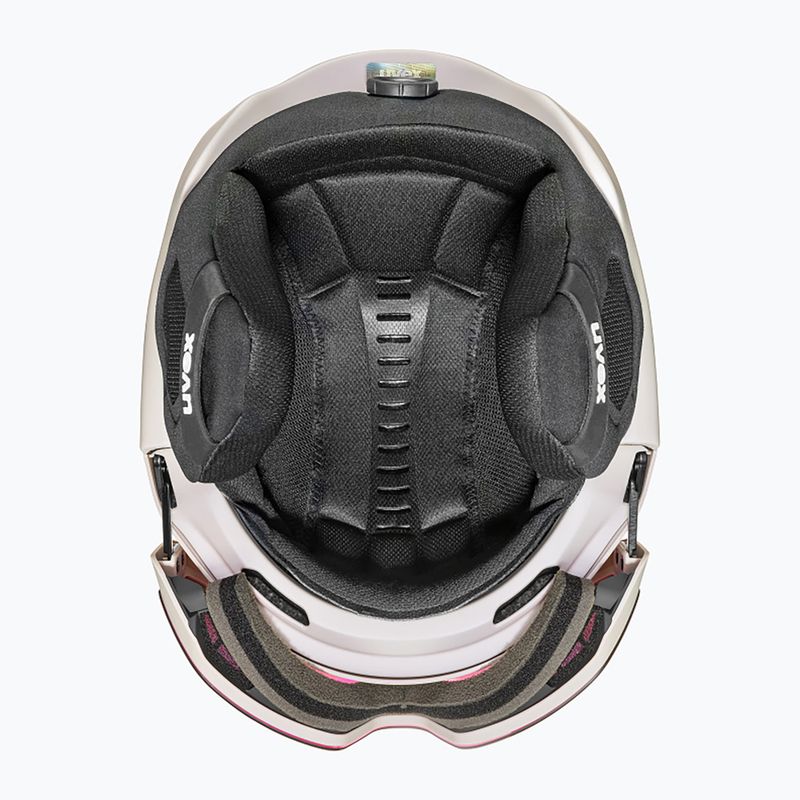 Cască de schi UVEX Horizon CV warm grey matt 5