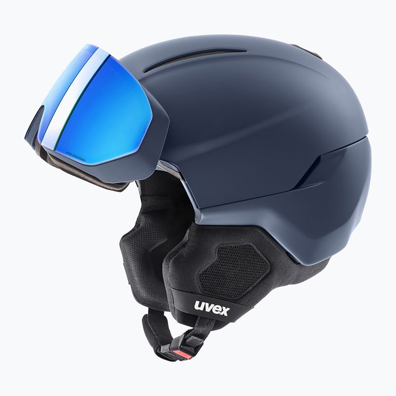 Cască de schi UVEX Horizon CV dusk blue matt 6