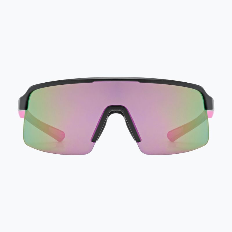 Ochelari de soare pentru copii UVEX Dyrt Jr black pink mat/mirror pink 2