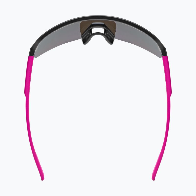 Ochelari de soare pentru copii UVEX Dyrt Jr black pink mat/mirror pink 4