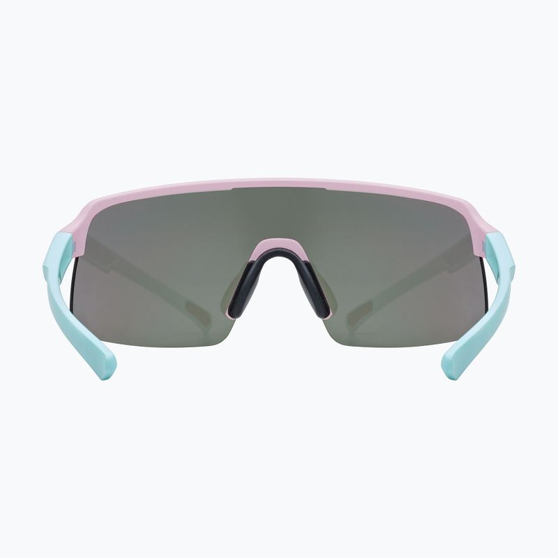 Ochelari de soare pentru copii UVEX Dyrt Jr pink/green matt/mirror pink 3