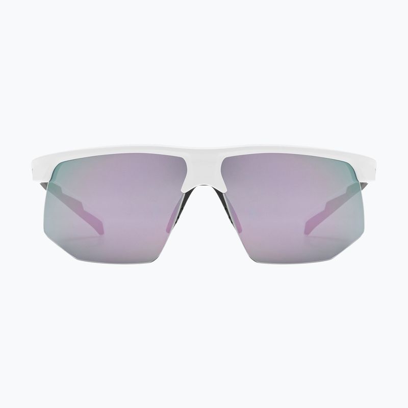 Ochelari de soare UVEX Aerios Small white matt/mirror rose 2