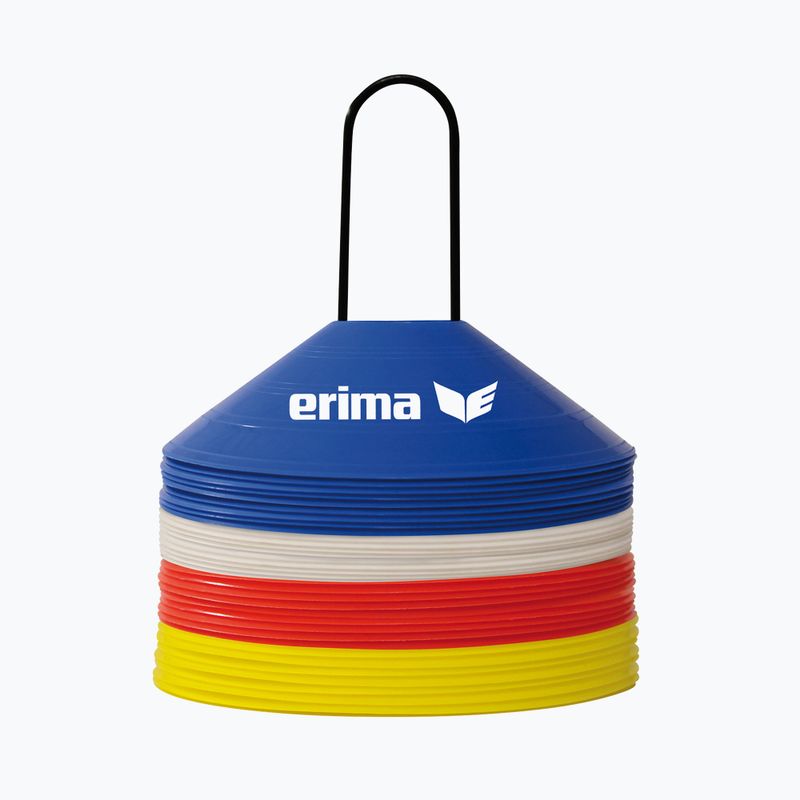 Conuri de antrenament  ERIMA Marker Cones 40 szt. red/blue/yellow/white