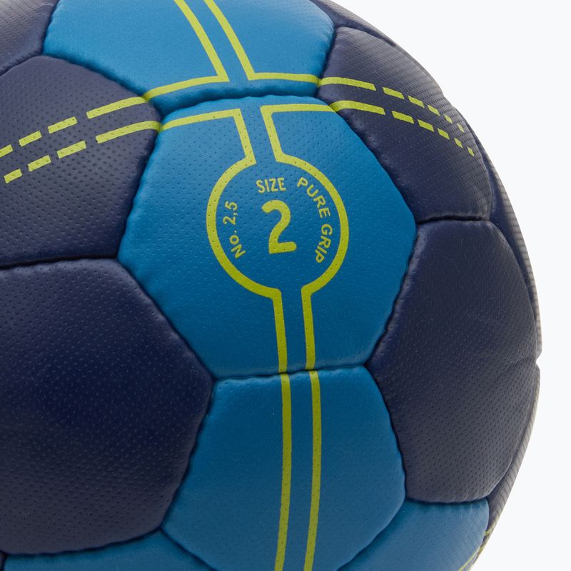 Minge de handbal ERIMA Pure Grip No. 2.5 new navy/lime mărimea 2 3