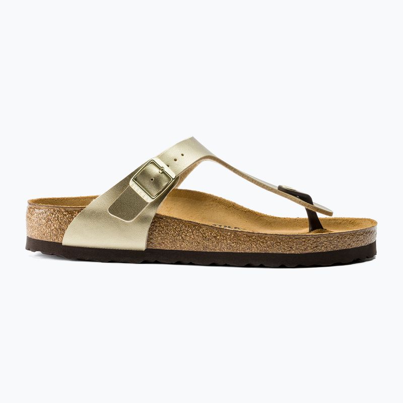 Papuci pentru femei BIRKENSTOCK Gizeh BF Regular gold 9