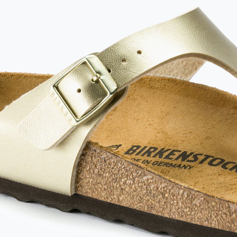 Papuci pentru femei BIRKENSTOCK Gizeh BF Regular gold 10