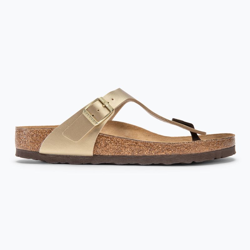 Papuci pentru femei BIRKENSTOCK Gizeh BF Regular gold 2