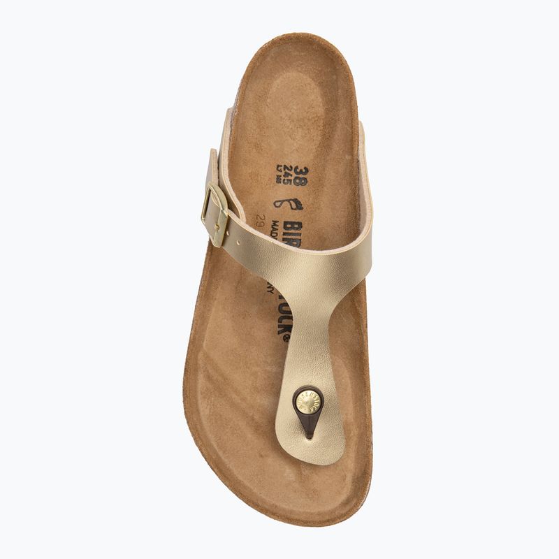 Papuci pentru femei BIRKENSTOCK Gizeh BF Regular gold 5