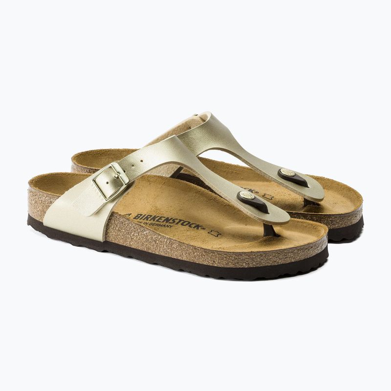 Șlapi BIRKENSTOCK Gizeh Birko-Flor Narrow gold 11